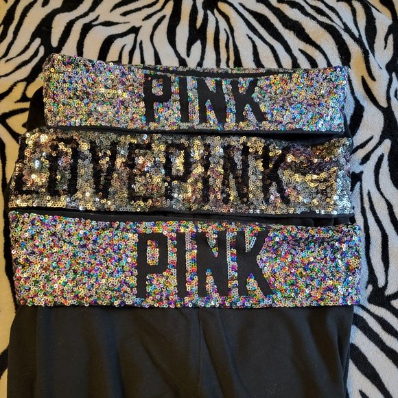Victoria Secret Sequin Leggings - Picture 1 of 1